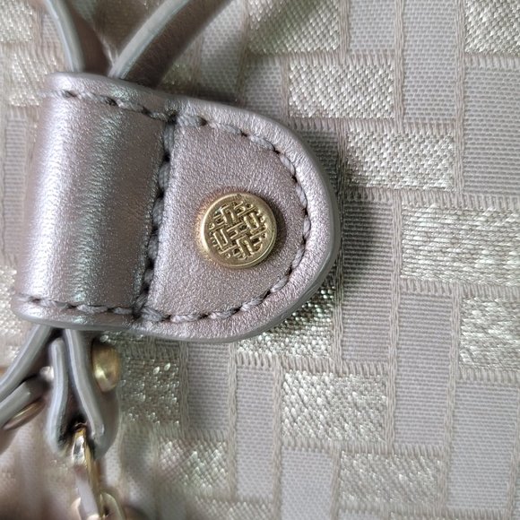 NWT Cole Haan Drawstring Shoulder Soft Gold Bag - Picture 6 of 13